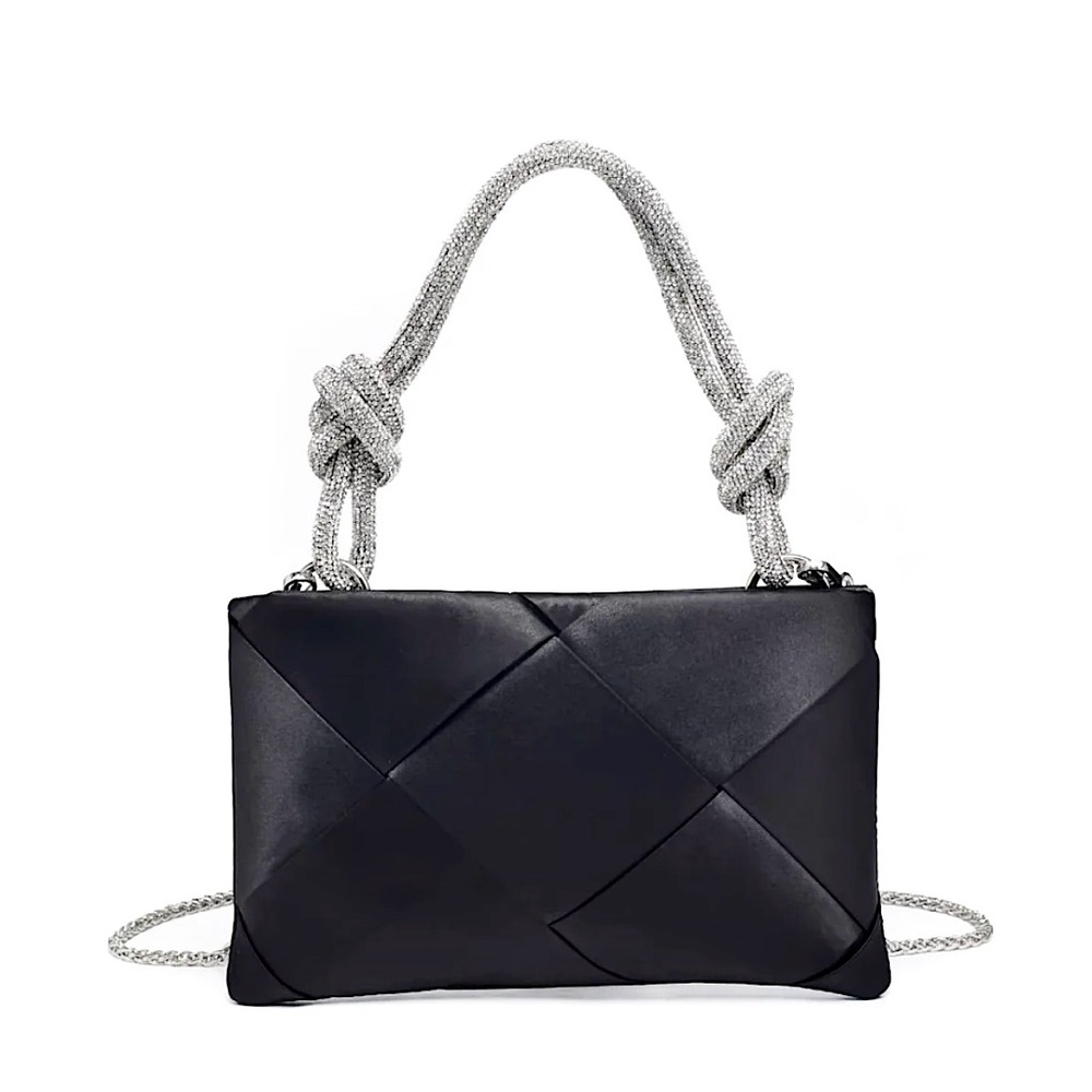 NWT‼️ BLOOMINGDALES - Urban Expressions - Valkyrie Evening Black Bag